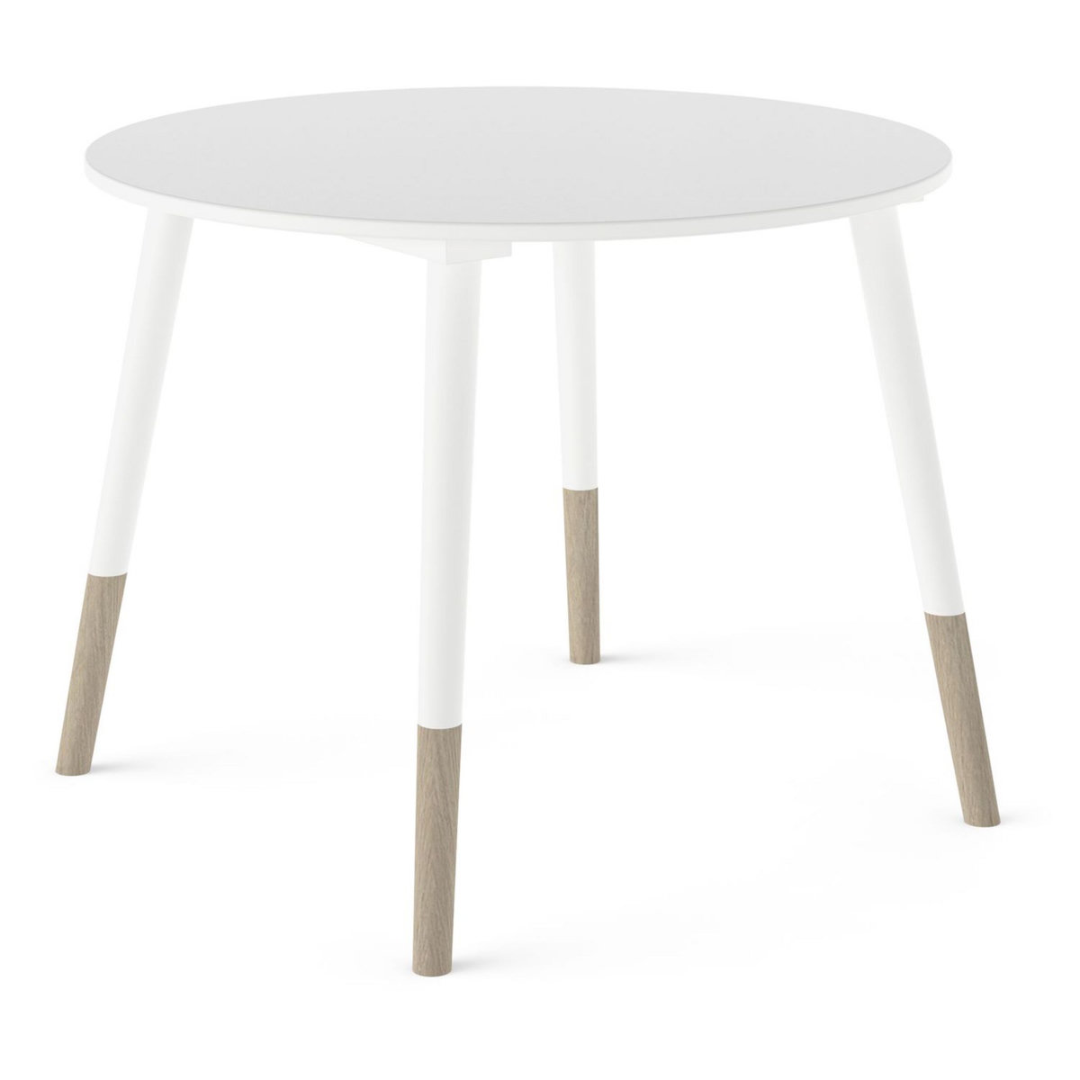 Set enfant 1 table 2 chaises blanc LINIA