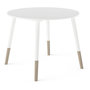 Voir la diapositive 6 : Set enfant 1 table 2 chaises blanc LINIA