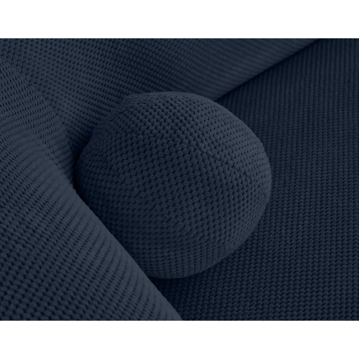 LISA DESIGN Charles - canapé d'angle gauche 4 places en velours texturé