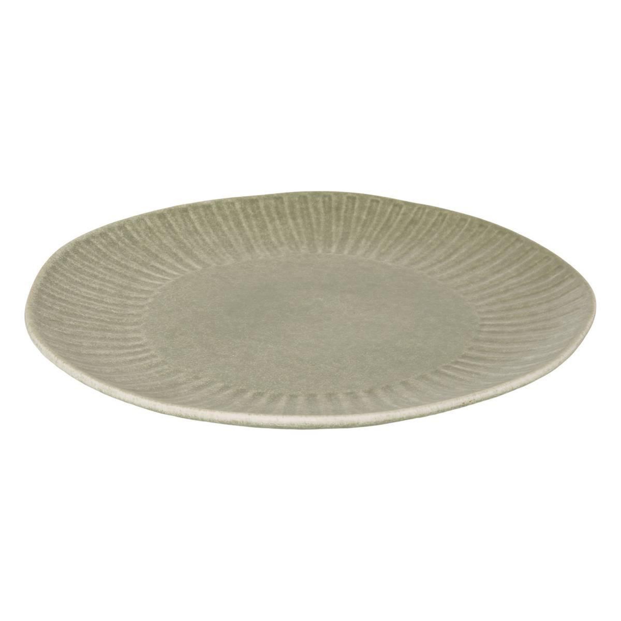 Voir la diapositive 2 : SECRET DE GOURMET Lot de 6 assiettes à dessert  nyero  21cm vert