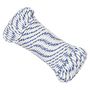 Voir la diapositive 2 : VIDAXL Corde de bateau Blanc 3 mm 500 m Polypropylène