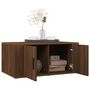 Voir la diapositive 4 : VIDAXL Table basse Chene marron 80x50x36 cm Bois d'ingenierie