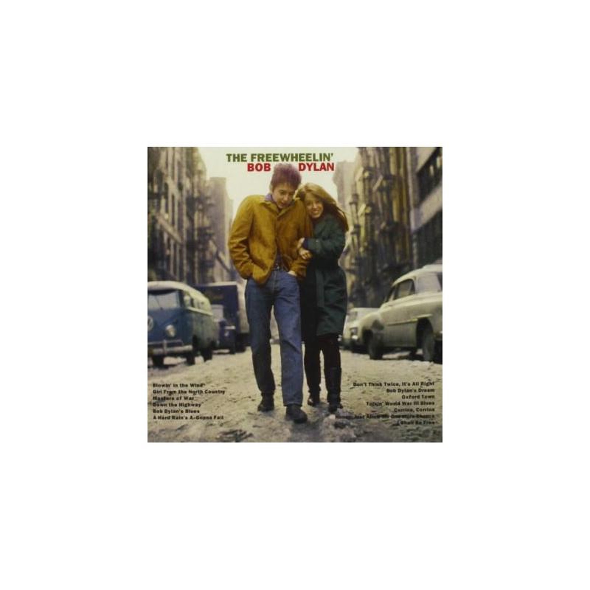 SONY Vinyle bob dylan – the freewheelin' bob dylan (pochette album urbaine)