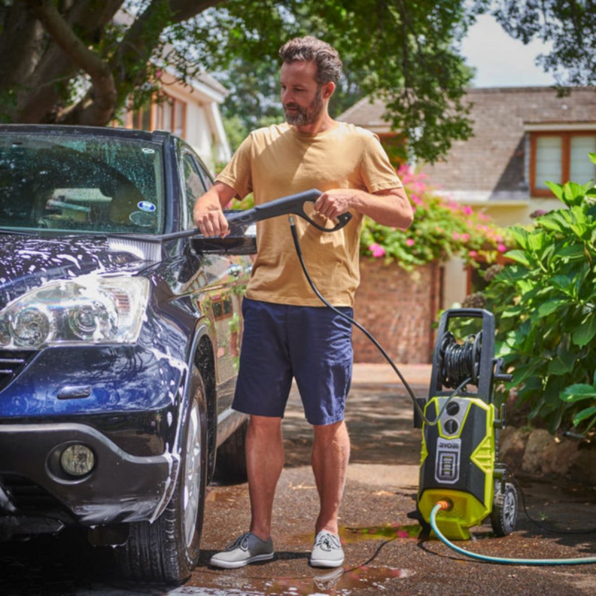 Ryobi Brosse multi-surfaces RYOBI pour nettoyeur haute-pression - RAC722