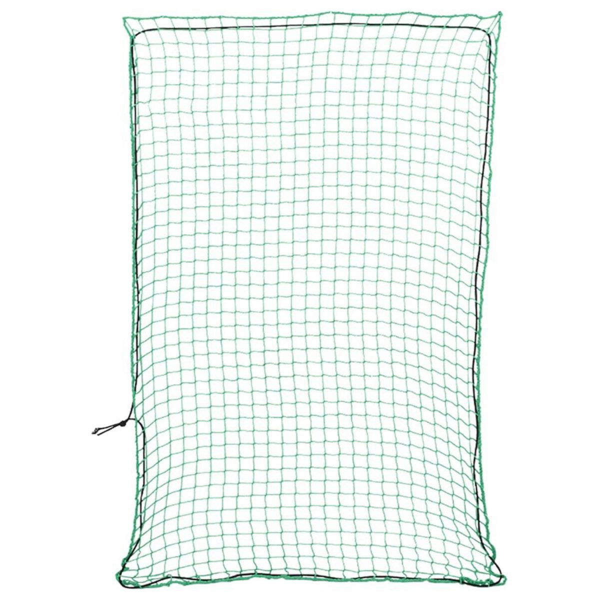 VIDAXL Filet pour remorque avec corde elastique vert 3x2 m PP