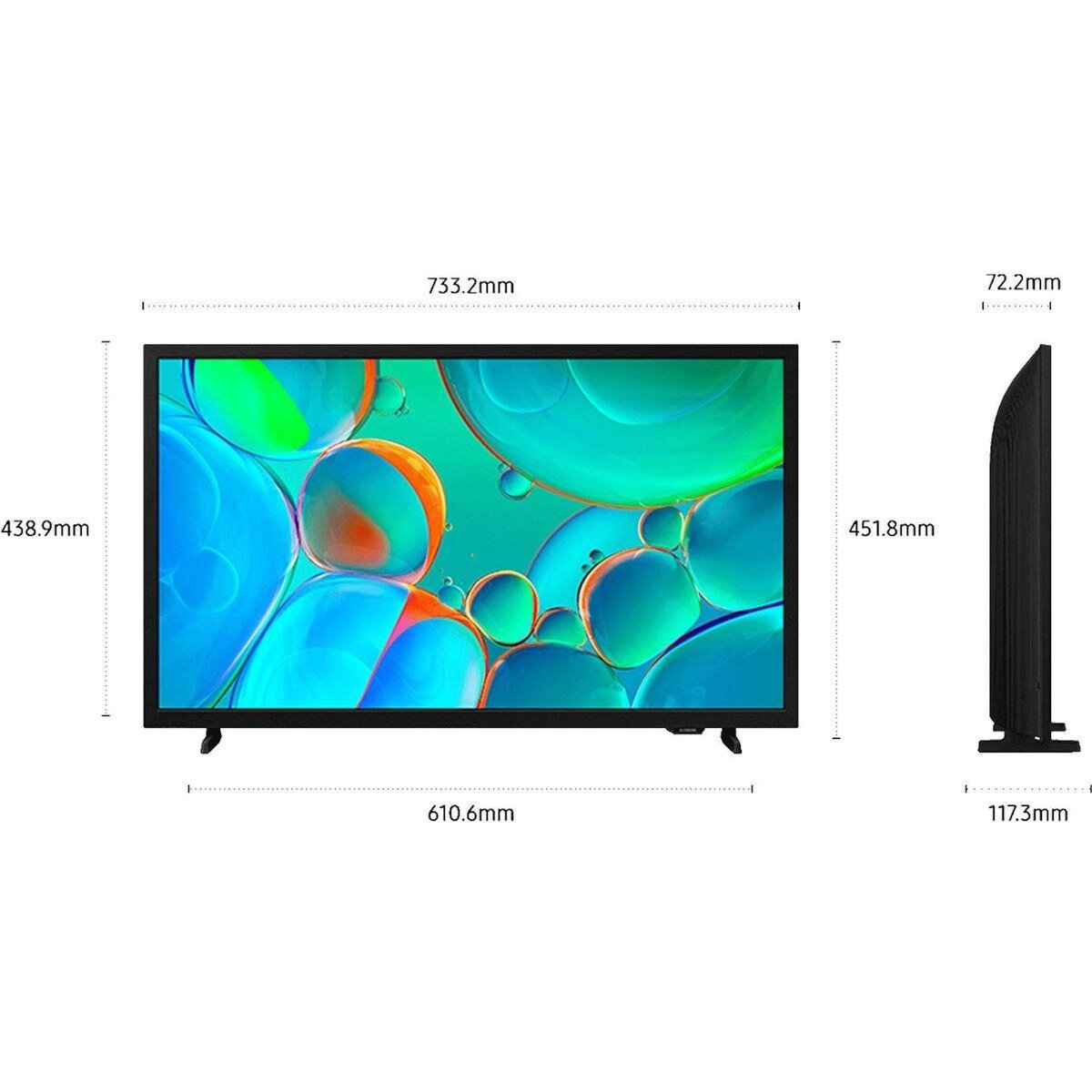 Samsung TV LED TU32H5005FK 2025-32 pouces (80cm)