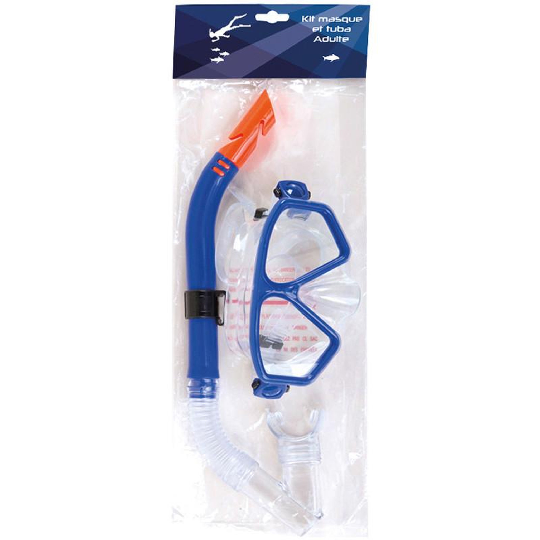 Voir la diapositive 1 : KIT MASQUE + TUBA ADULTE VT T2370 121PBH