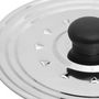 Voir la diapositive 2 : FIVE Couvercle universel Inox 16/18/20 cm