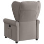 Voir la diapositive 5 : VIDAXL Fauteuil inclinable Taupe Tissu