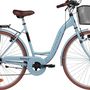 Voir la diapositive 2 : SCRAPPER Vélo VTC 28'' Rétro Ville Rigide Femme Acier  Scrapper Railway 1 LDT Vintage  - 6 vitesses - Enjambement bas – Freins V-brake - Shimano -  Equipé City