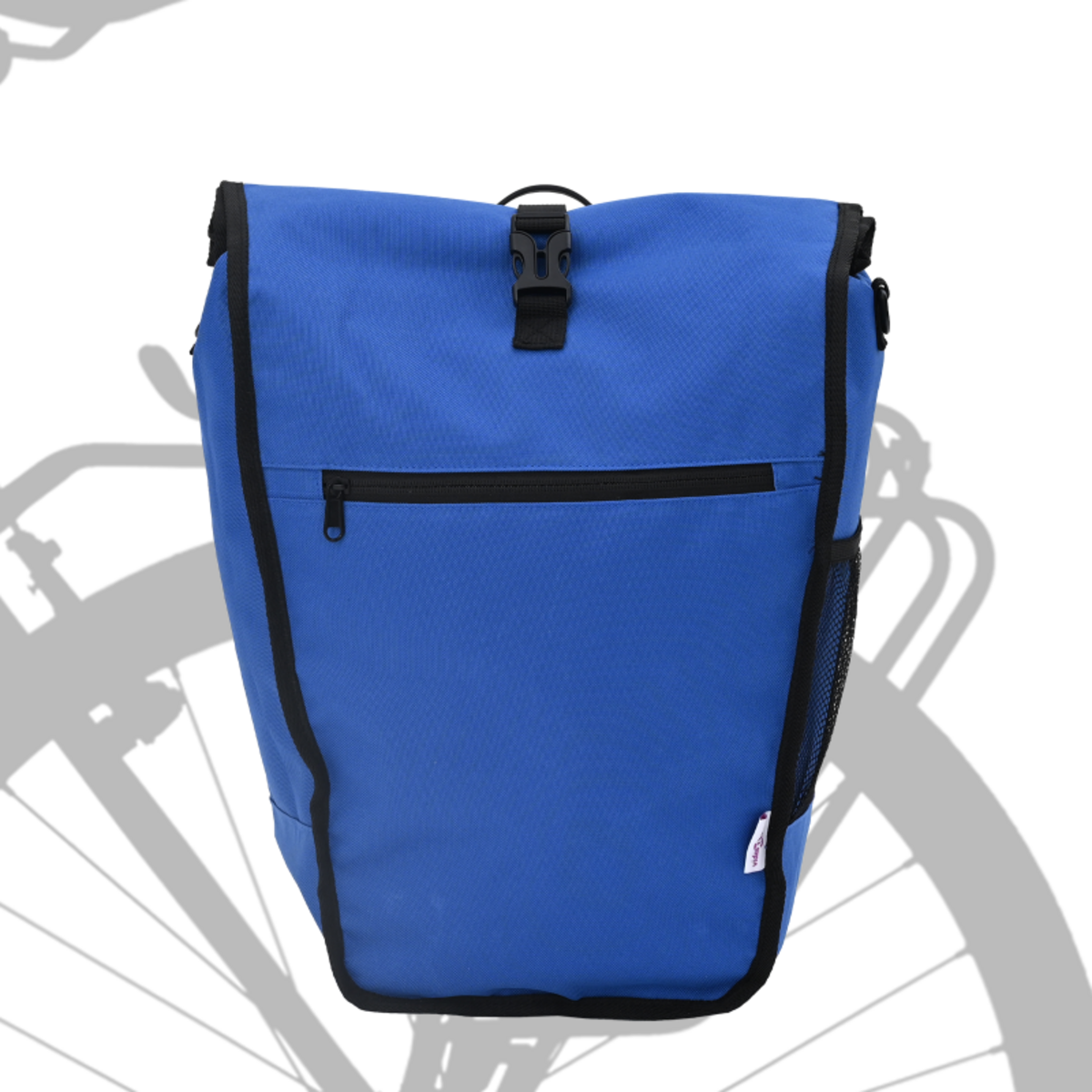 VIDAXL Sac de vélo pour Pannier Rack 20 L Bleu 34x16x59 cm