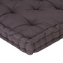 Voir la diapositive 5 : VIDAXL Coussin de plancher de palette Coton 120x80x10 cm Anthracite