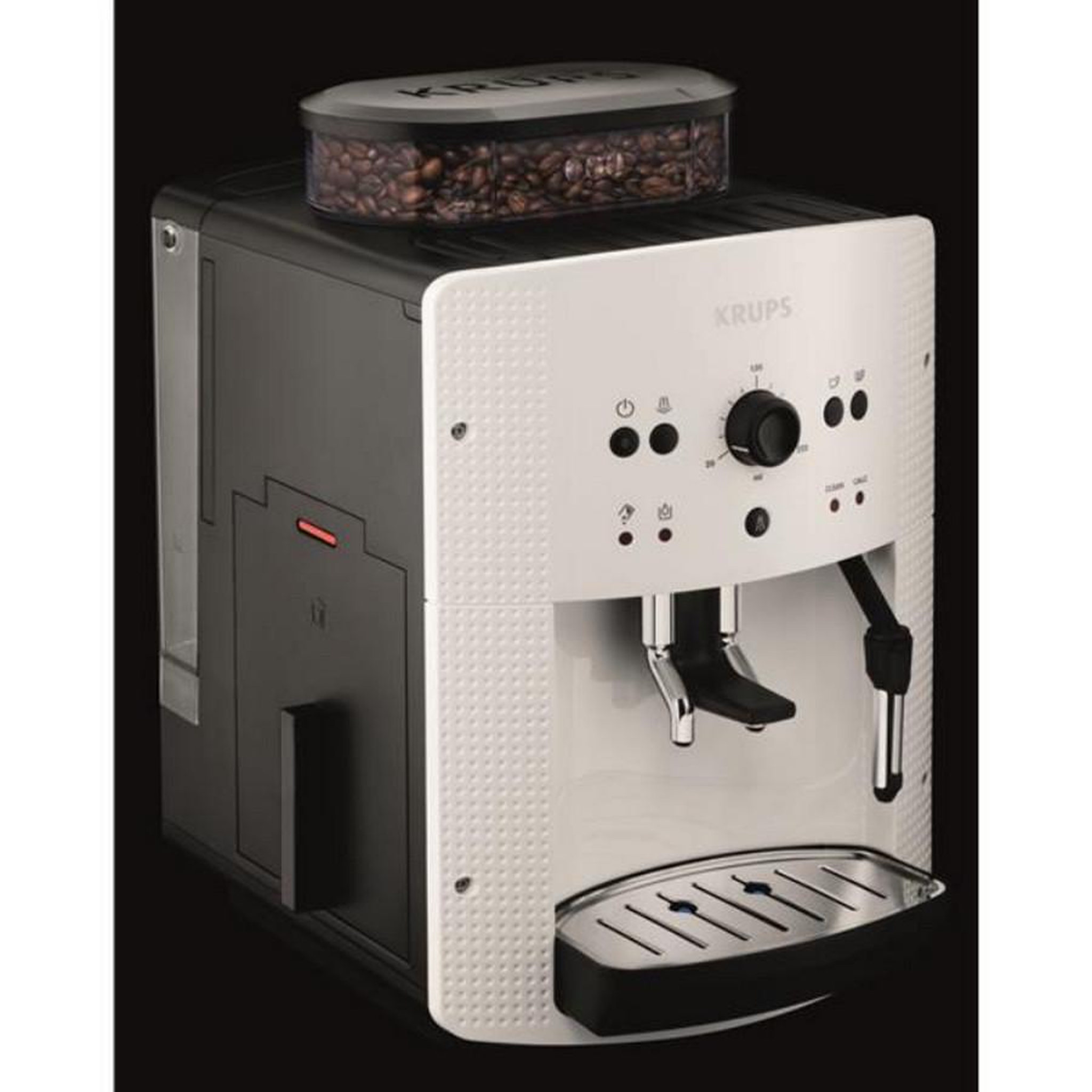 Voir la diapositive 3 : KRUPS Robot café 15 bars blanc - ea810570