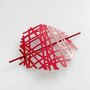 Voir la diapositive 2 : Paris Prix Embrasse de Rideau Broche  Pharos  17cm Rouge