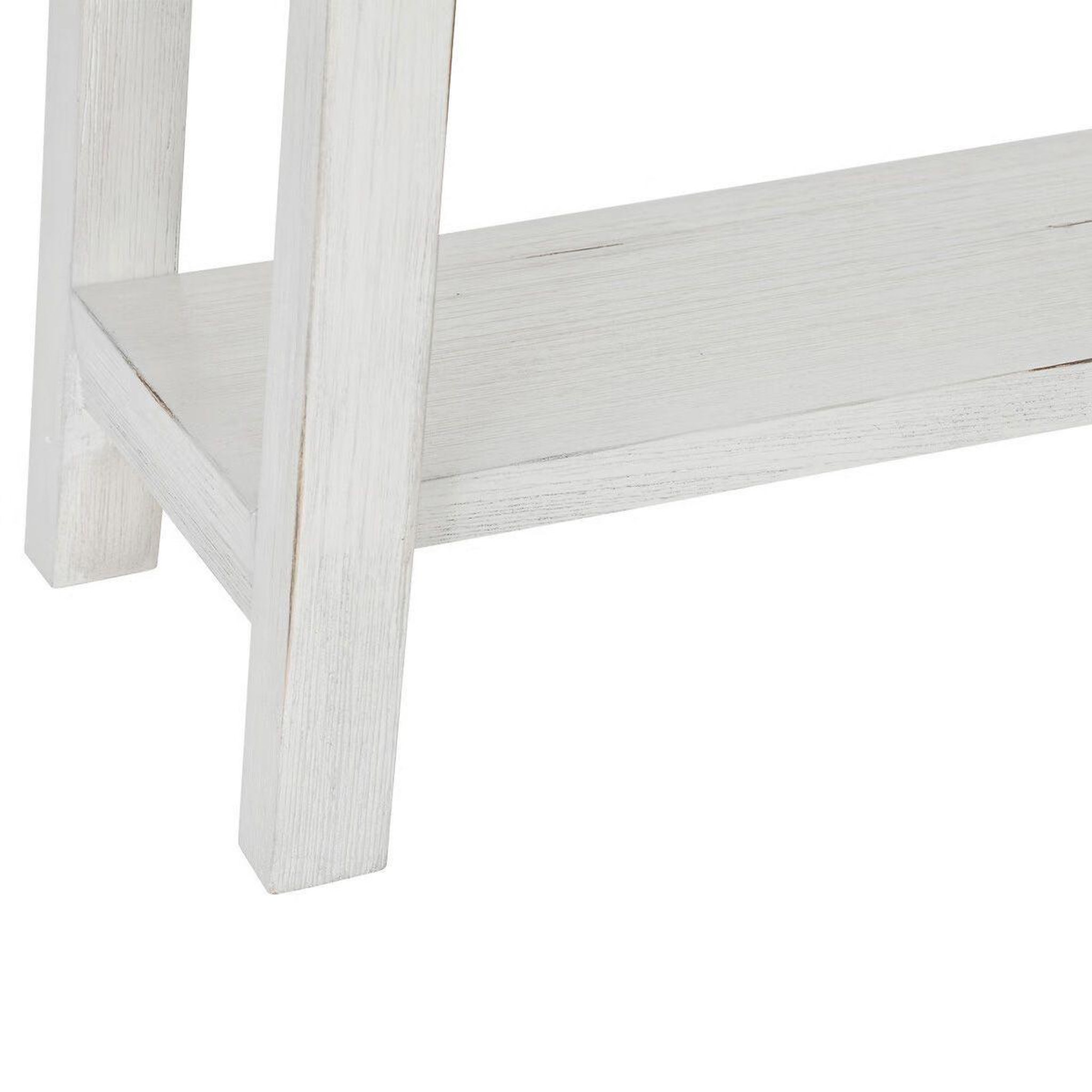 Voir la diapositive 3 : ATMOSPHERA Console en Bois  Olbia  120cm Blanc