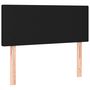 Voir la diapositive 4 : VIDAXL Tete de lit a LED Noir 90x5x78/88 cm Tissu