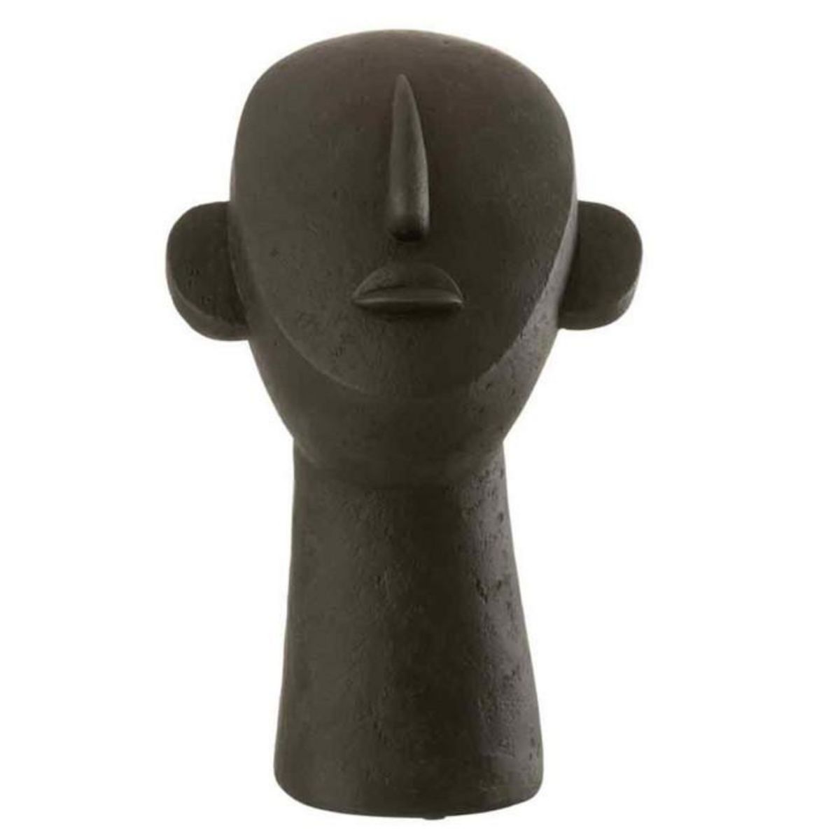 Paris Prix Statuette Déco  Personnage Visage  34cm Noir