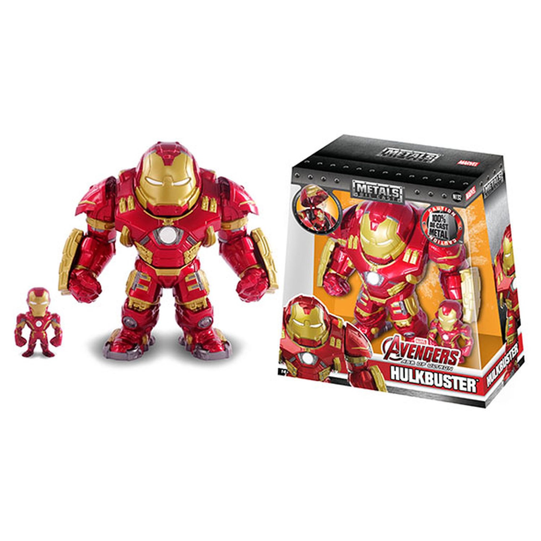 Voir la diapositive 1 : SMOBY Figurines Marvel Ironman Hulkbuster 15+5cm x1