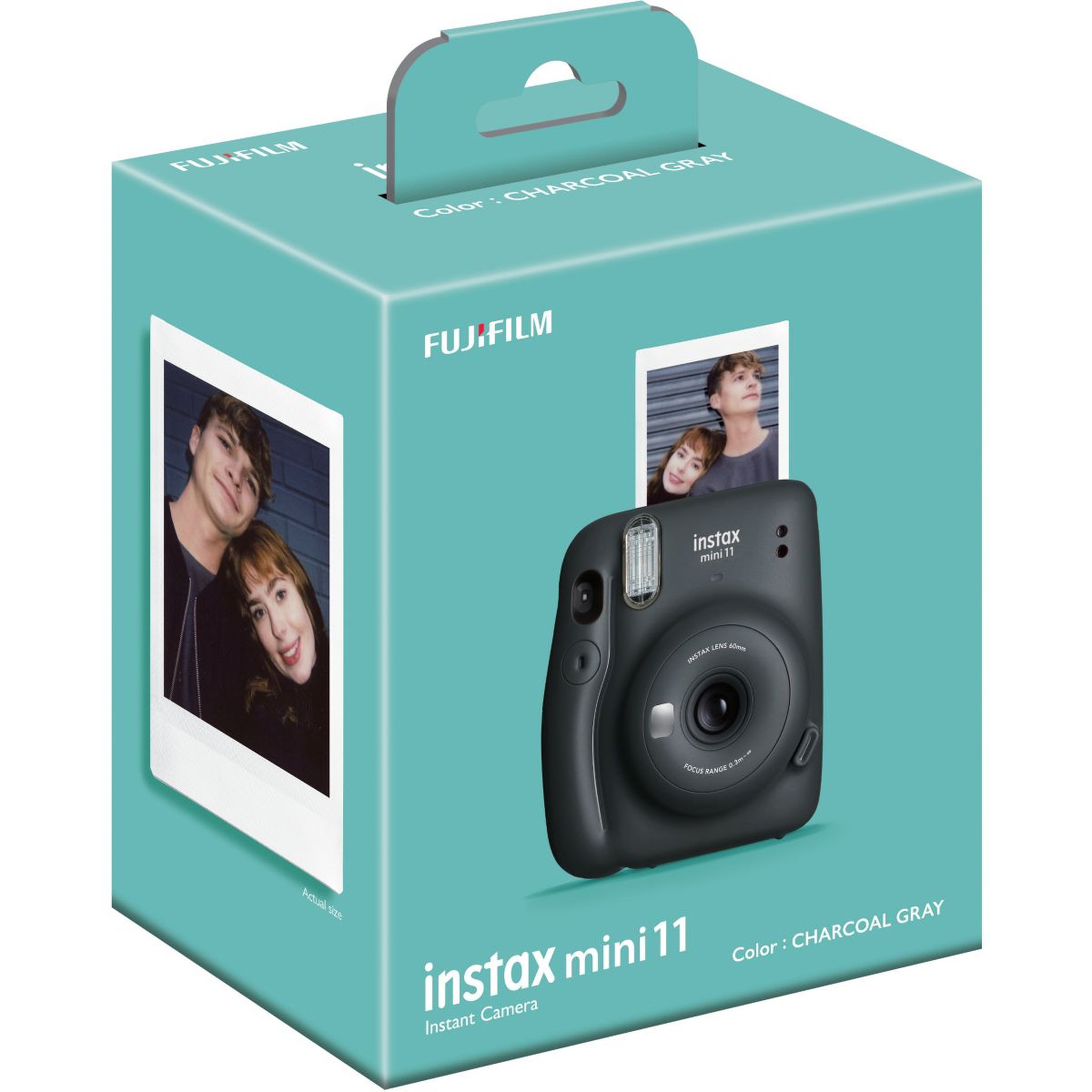 Voir la diapositive 3 : FUJIFILM Appareil photo Instantané Instax Mini 11 charcoal gray