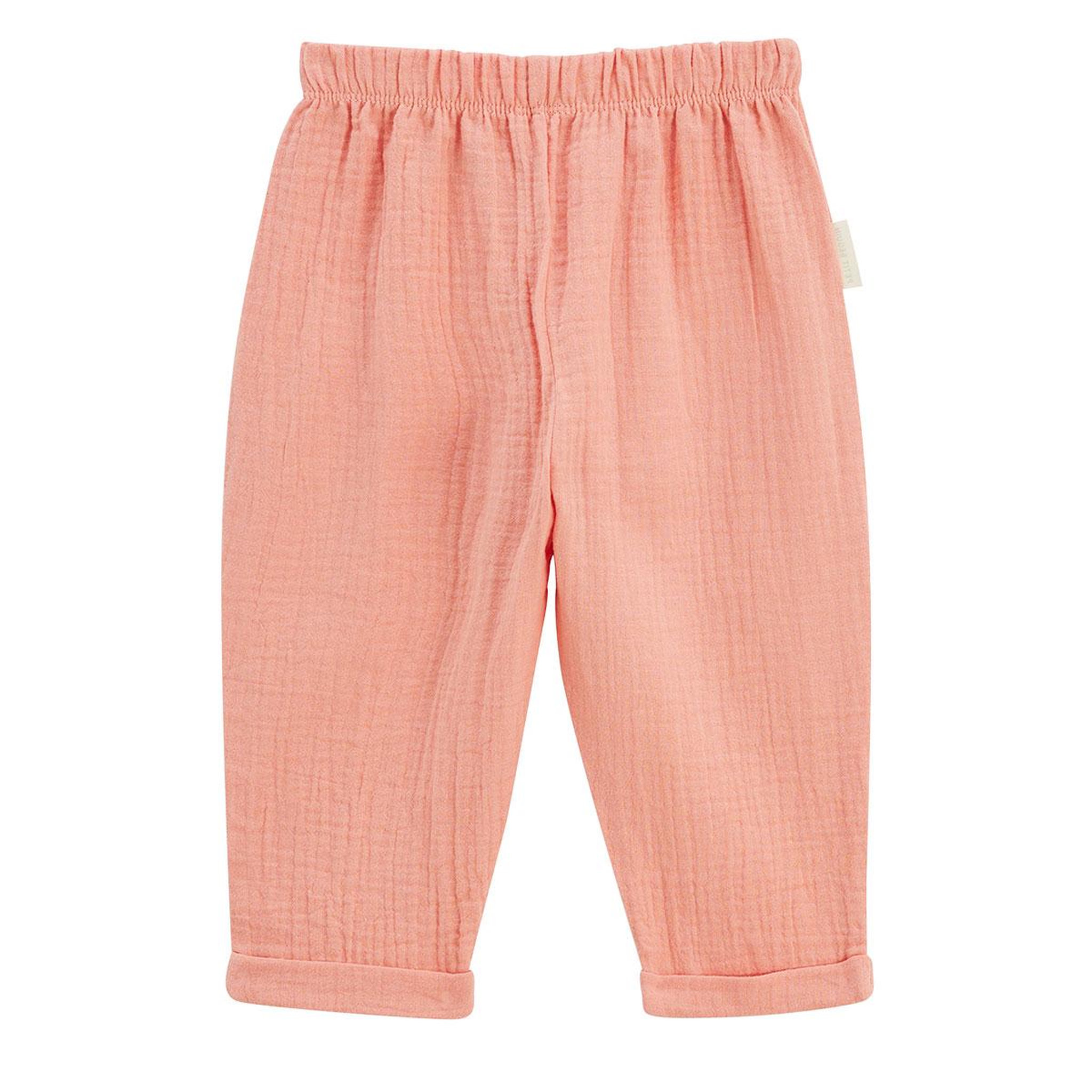 Voir la diapositive 5 : Petit Béguin Ensemble enfant t-shirt et pantalon en gaze de coton santa giulia