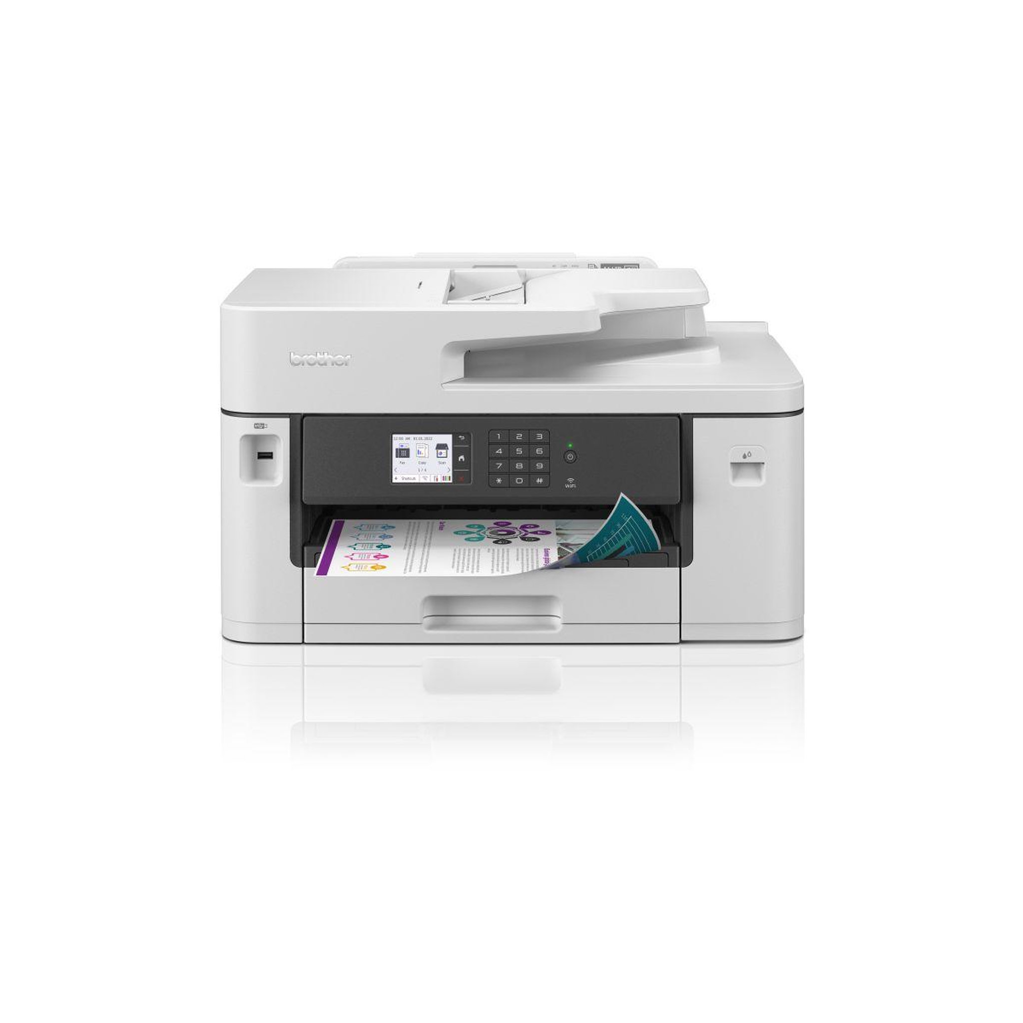 Voir la diapositive 1 : Brother Imprimante jet d'encre smart MFC-J5345DW