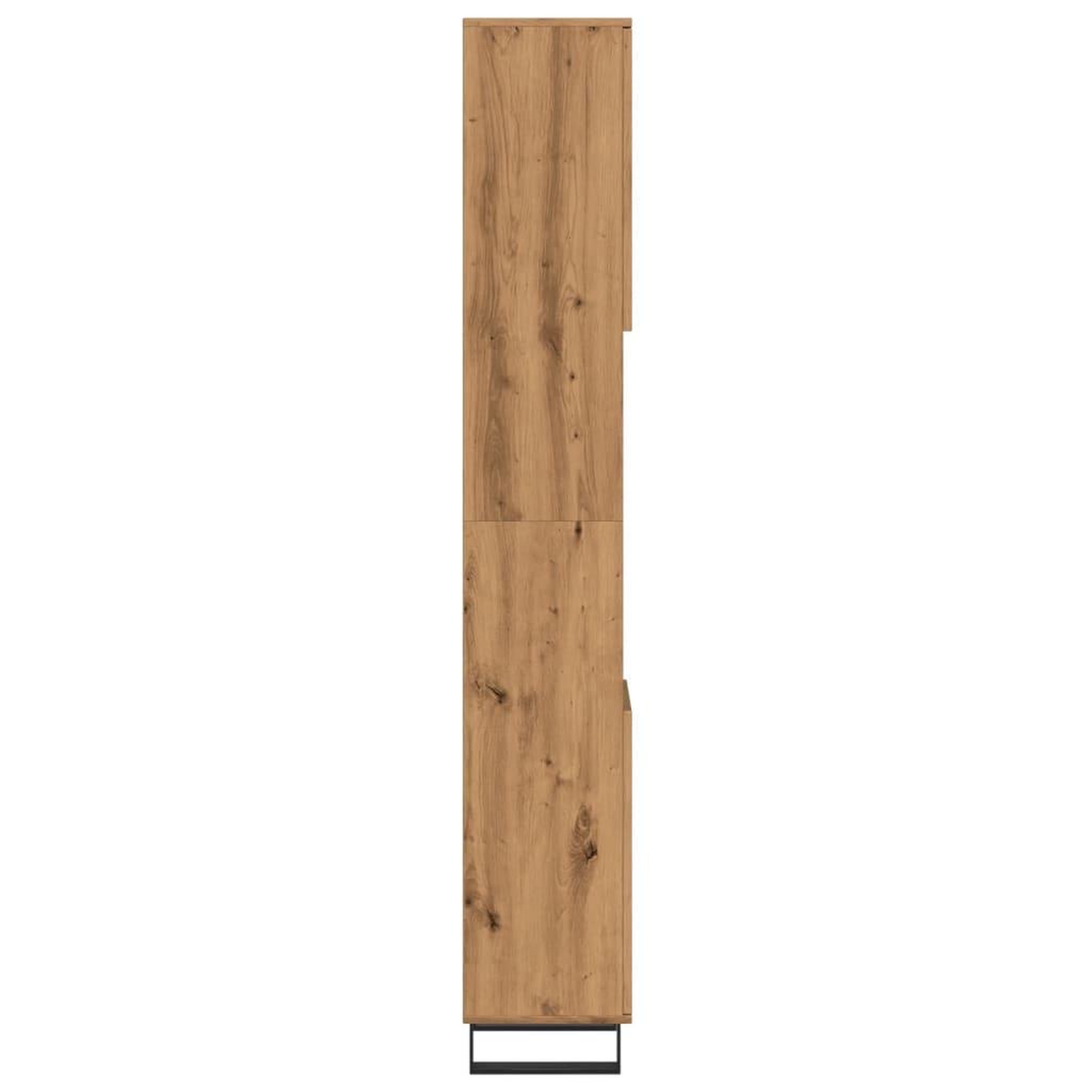 Voir la diapositive 5 : VIDAXL Armoire de salle de bain chene artisanal 30x30x190 cm