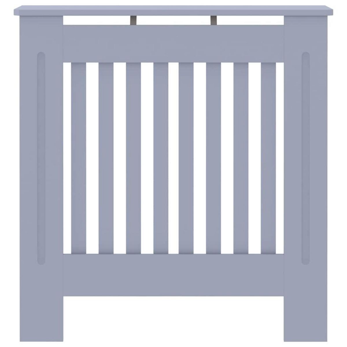 VIDAXL Cache-radiateur MDF Gris 78 cm