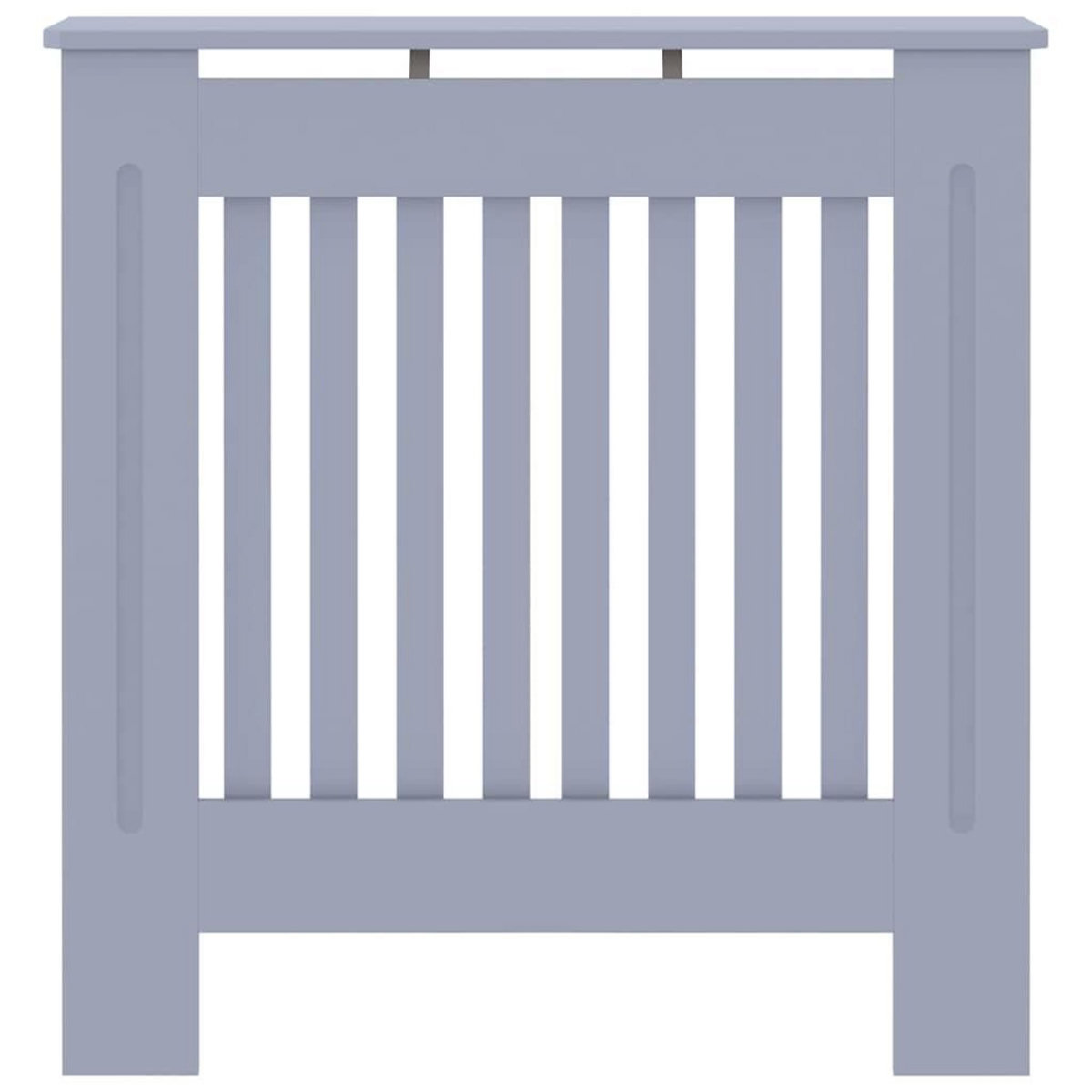 VIDAXL Cache-radiateur MDF Gris 78 cm