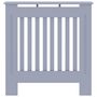 Voir la diapositive 4 : VIDAXL Cache-radiateur MDF Gris 78 cm