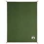 Voir la diapositive 2 : VIDAXL Couverture de pique-nique avec piquets vert 205x155 cm