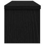 Voir la diapositive 4 : VIDAXL Étagère de cuisine empilable noir 50x15x16 cm bois d ingénierie