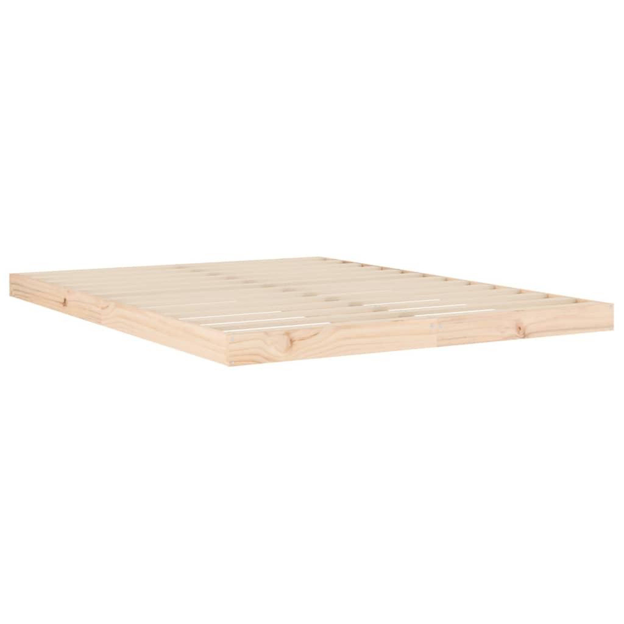 Voir la diapositive 4 : VIDAXL Cadre de lit sans matelas 140x190 cm bois de pin massif