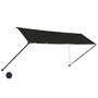 Voir la diapositive 3 : VIDAXL Auvent retractable avec LED 400x150 cm Anthracite