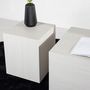 Voir la diapositive 4 : Paris Prix Lot de 2 Tables Basses Effet Bois  York  80cm Blanc