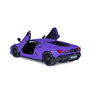 Voir la diapositive 3 : Jamara Lamborghini Revuelto miniature 1:32 violette avec piles