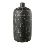 paris prix vase bouteille en céramique japan 37cm noir
