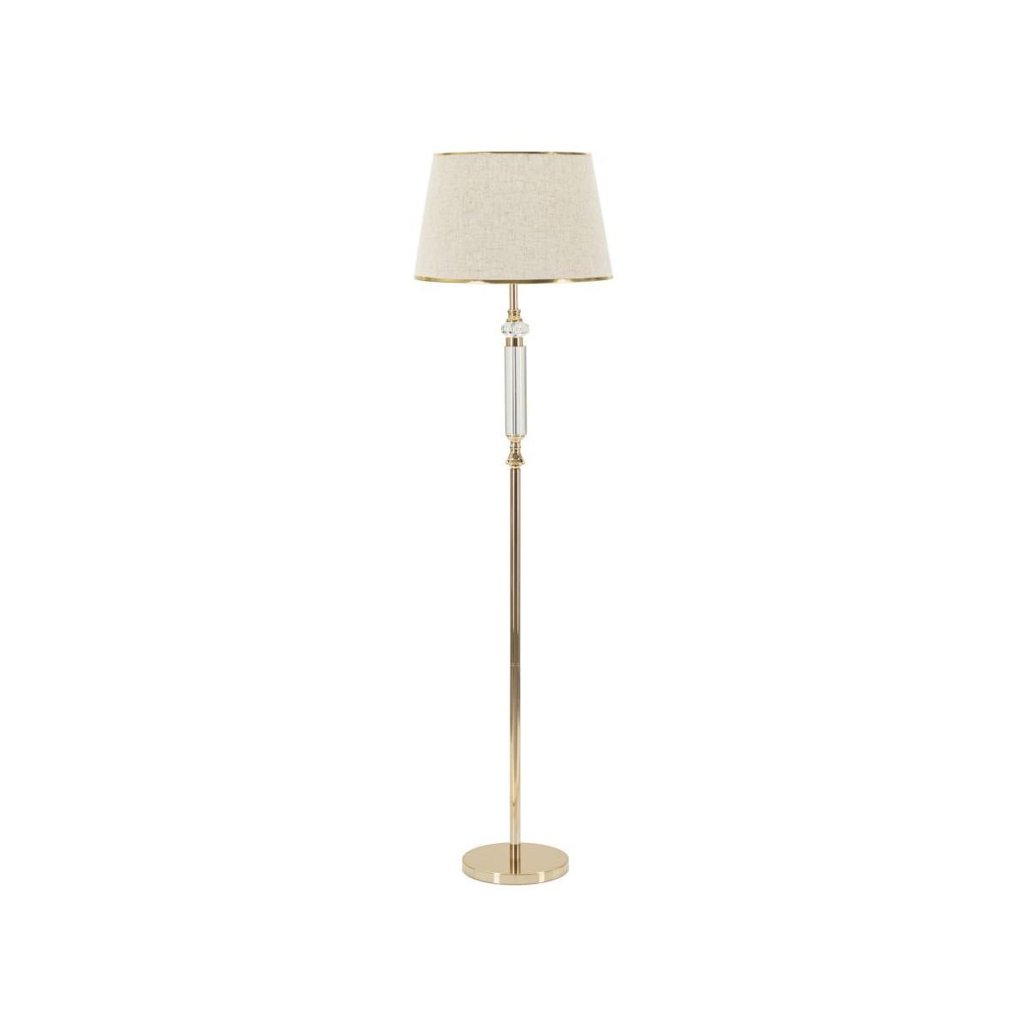 Paris Prix Lampadaire design en métal  praga  165cm or