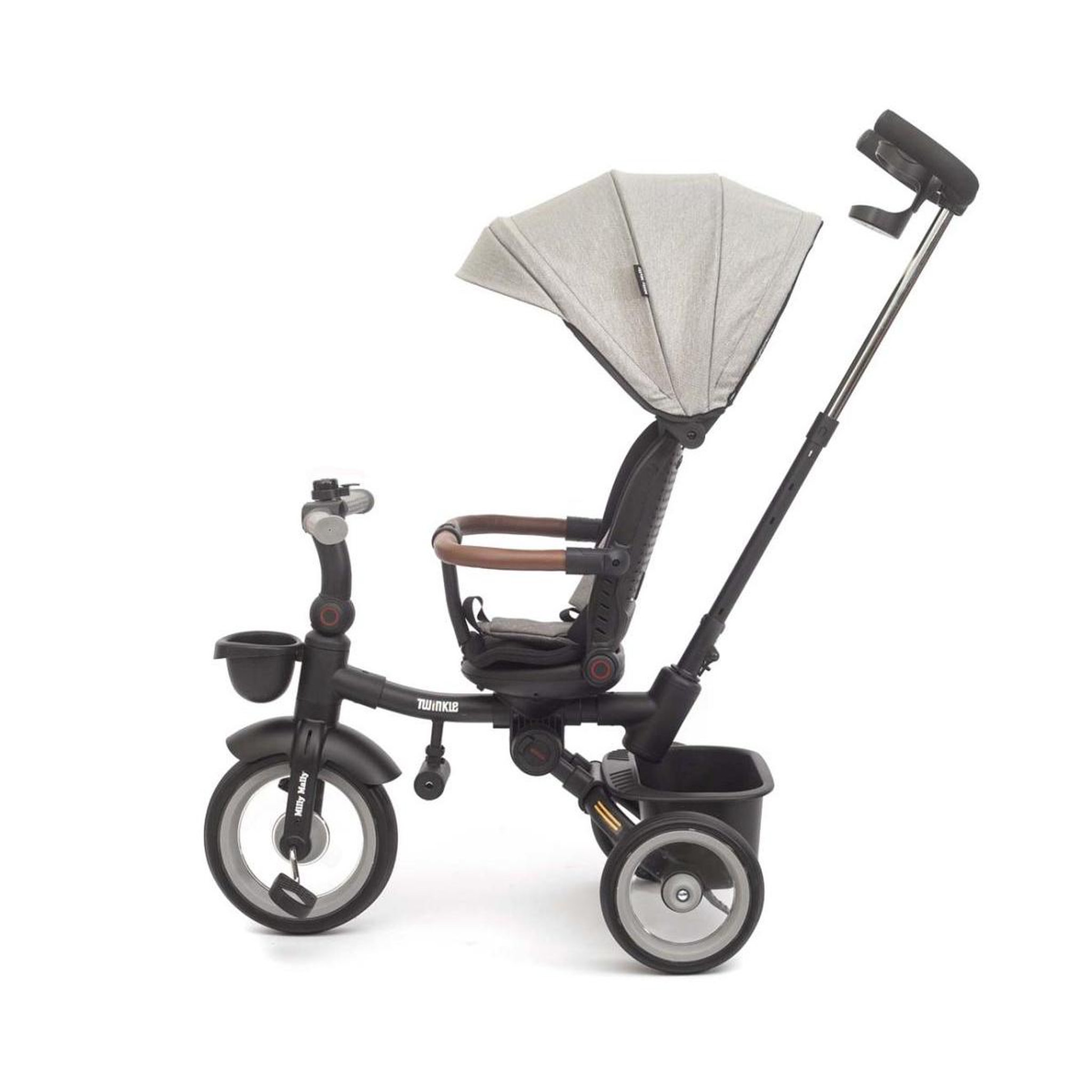 Voir la diapositive 2 : MILLY MALLY Tricycle enfant Twinkle Gris
