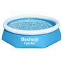 Voir la diapositive 2 : BESTWAY Piscine autoportée ronde 244x61cm Fast Set&trade;