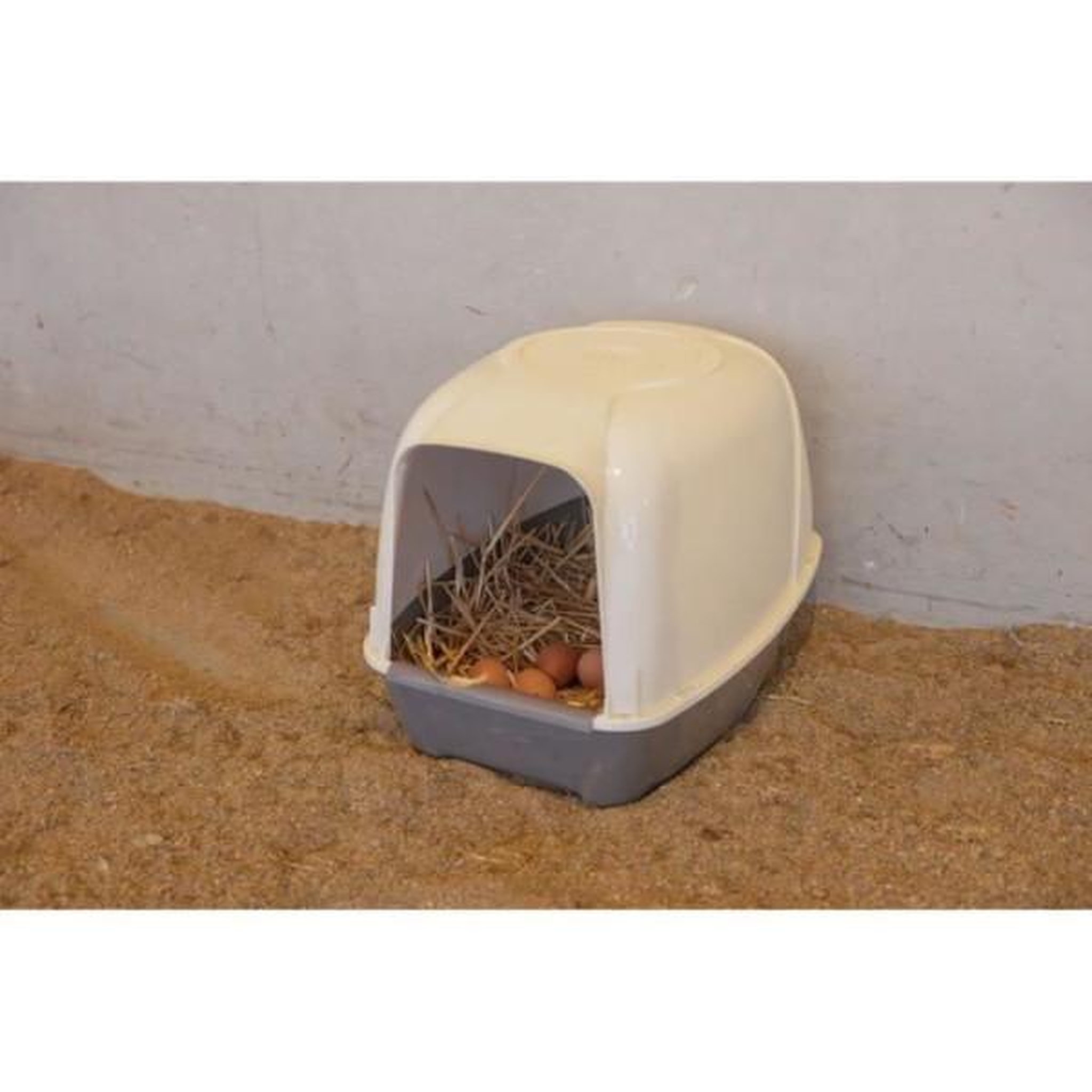 Voir la diapositive 6 : KERBL Pondoir pour poules - KERBL - 52 x 39 x 39 cm