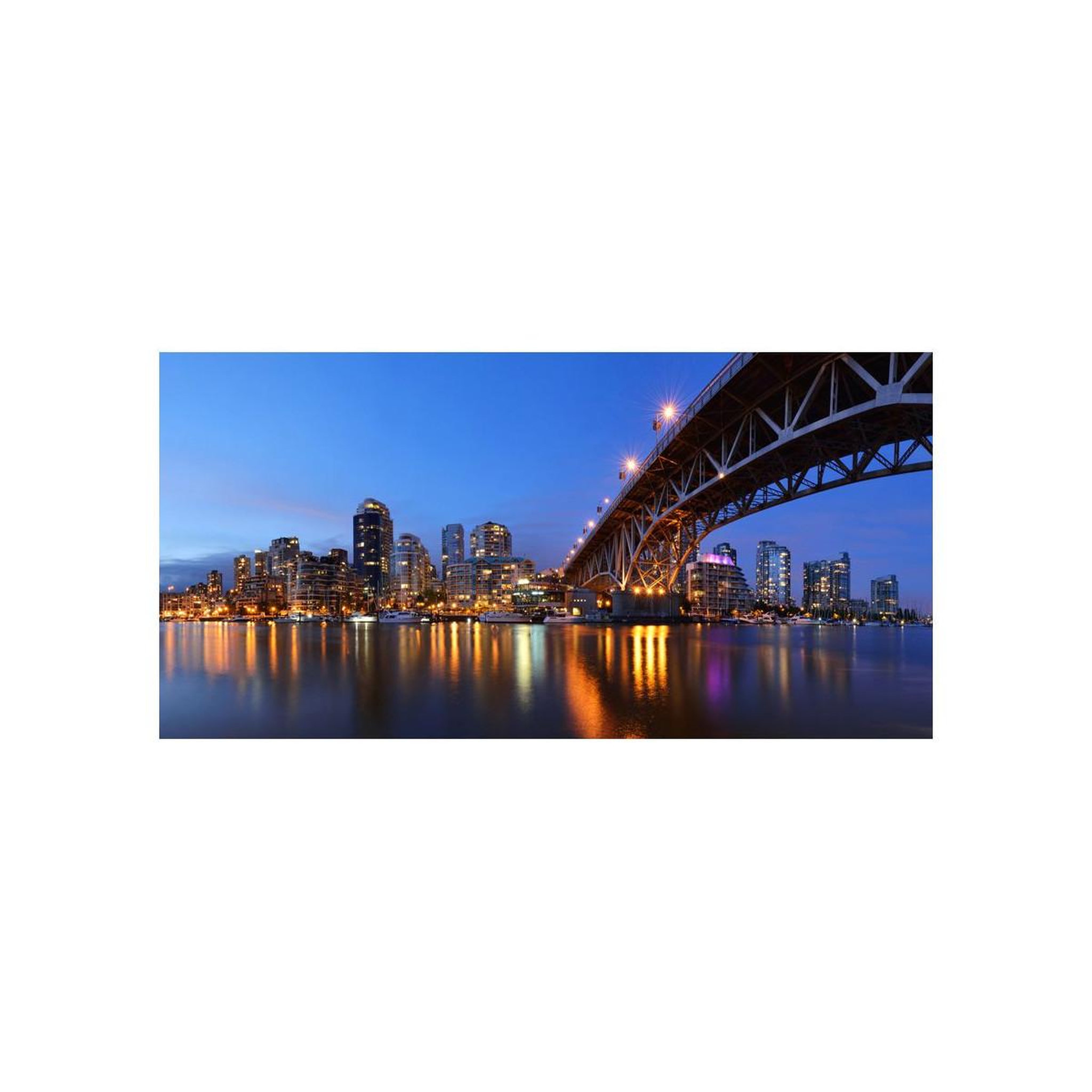 Voir la diapositive 2 : Paris Prix Papier peint xxl  granville bridge vancouver canada  270x550cm