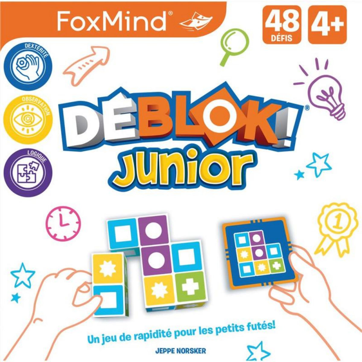 Asmodee Casse tête Asmodee Déblok Junior