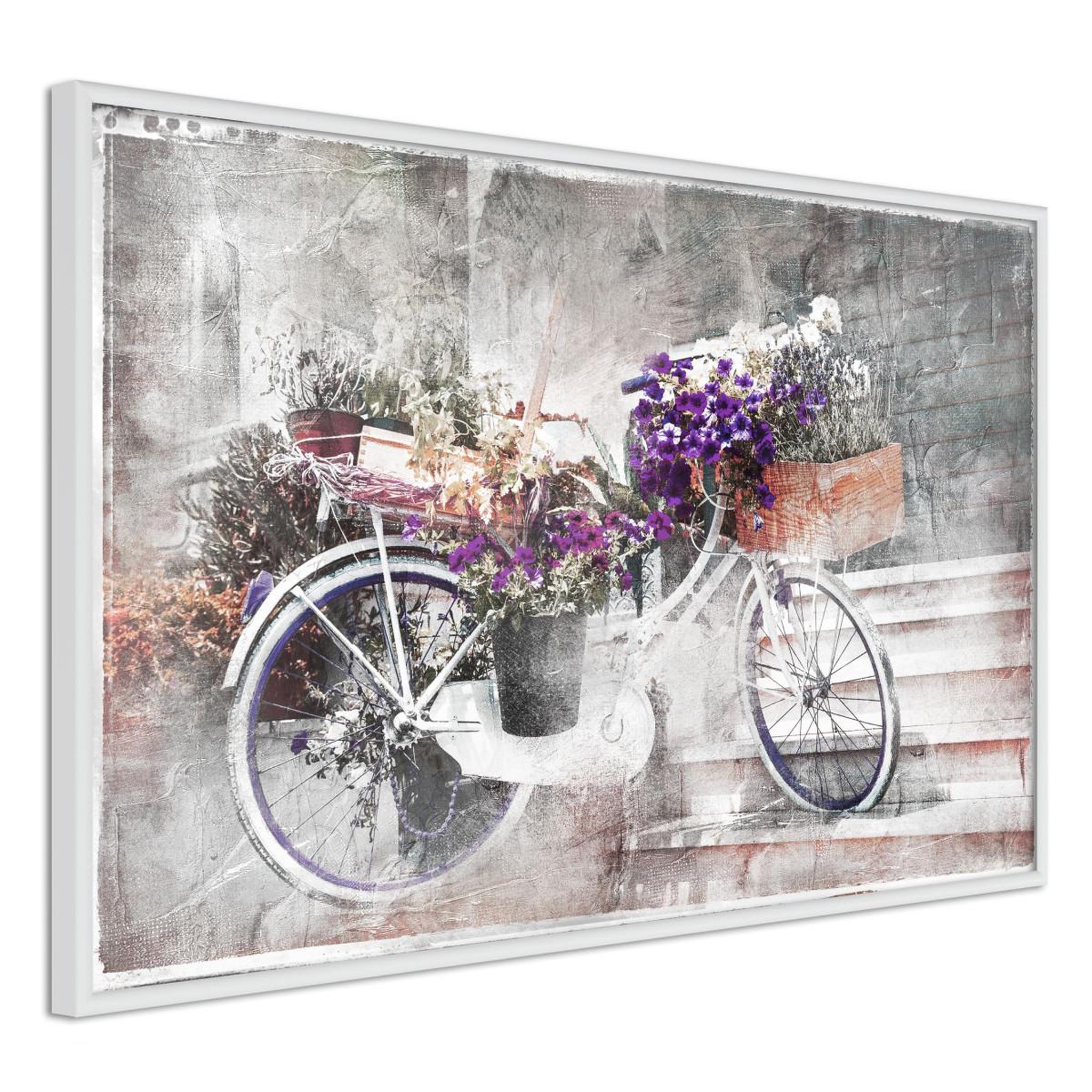 Paris Prix Affiche murale encadrée  flower delivery