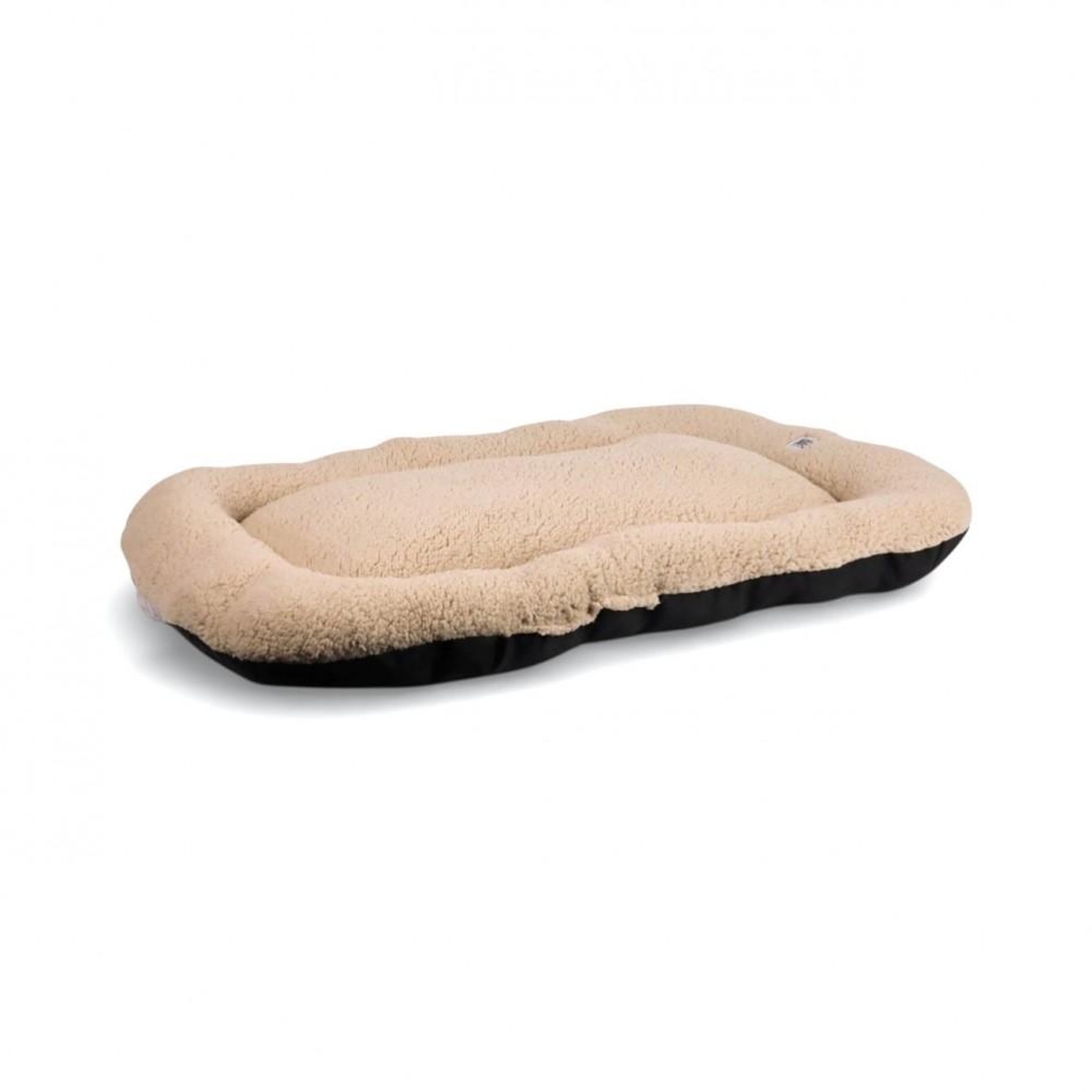 Voir la diapositive 2 : MON AMI LUKI Coussin ovale antidérapant tissus mouton pour chien