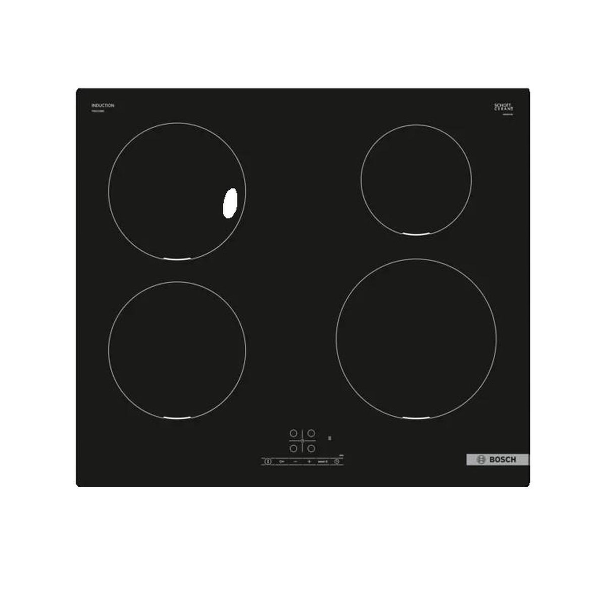 Voir la diapositive 1 : BOSCH Plaque à induction PIE611BB5E 7400W 60cm