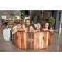 Voir la diapositive 5 : BESTWAY BESTWAY Spa gonflable rond Lay-Z-Spa Helsinki Airjet™ 5 - 7 personnes Wifi