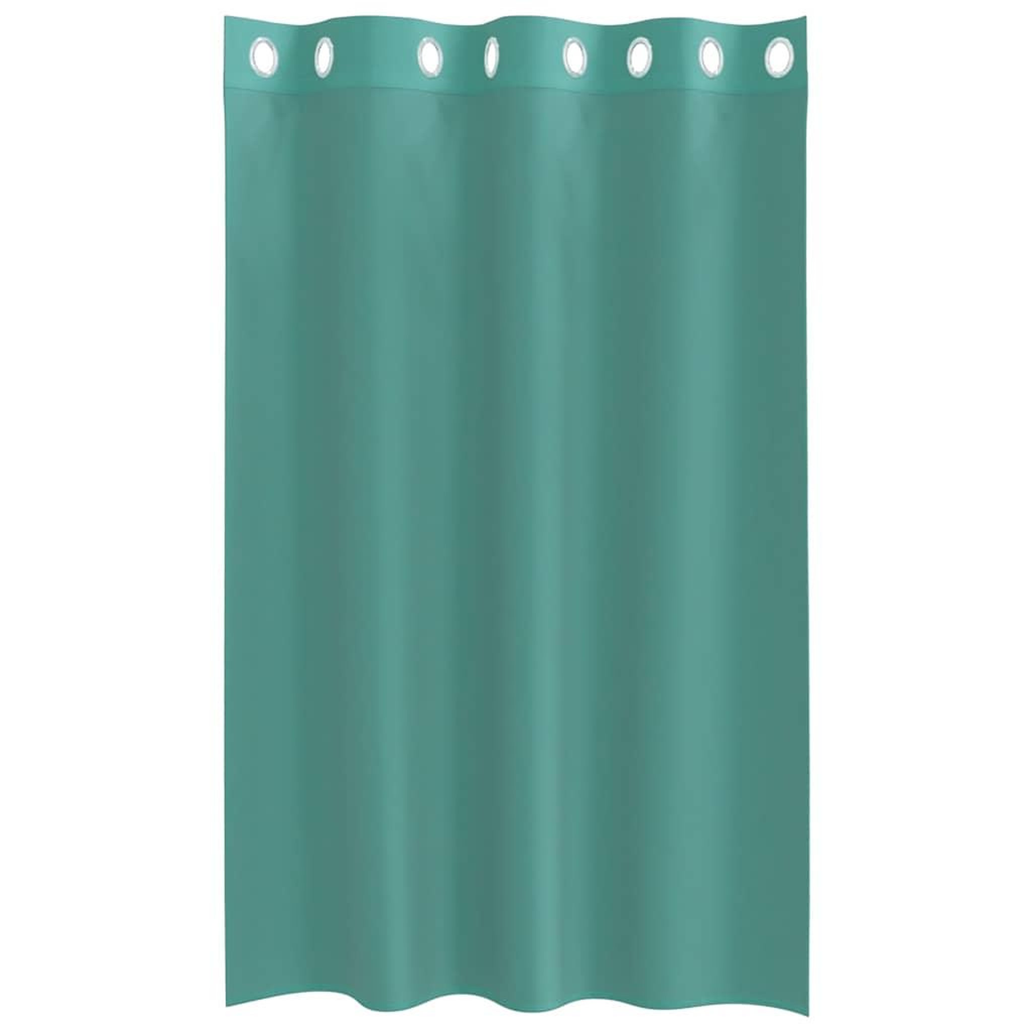 Voir la diapositive 4 : VIDAXL Rideaux en voile avec œillets 2 pcs turquoise