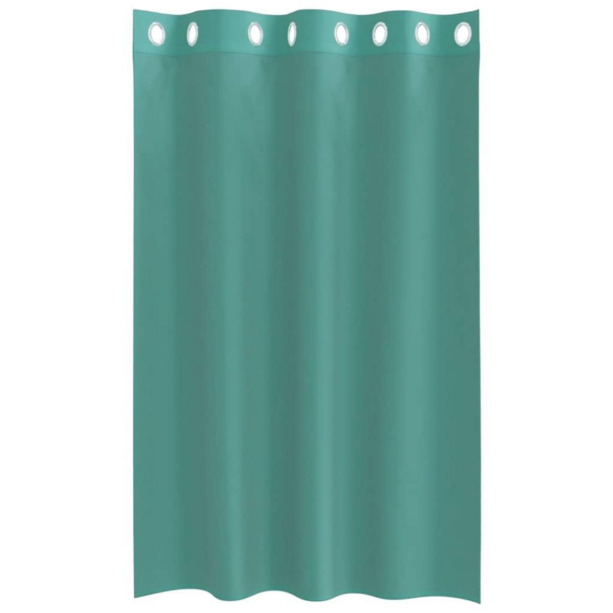 VIDAXL Rideaux en voile avec œillets 2 pcs turquoise