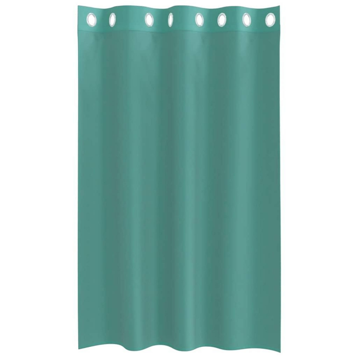 VIDAXL Rideaux en voile avec œillets 2 pcs turquoise