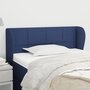 Voir la diapositive 1 : VIDAXL Tete de lit avec oreilles Bleu 83x23x78/88 cm Tissu